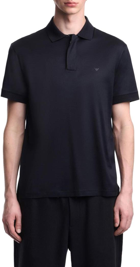 26SS 엠포리오 아르마니 폴로 티셔츠 EM005492AF24839UB118 BLUE - EMPORIO ARMANI