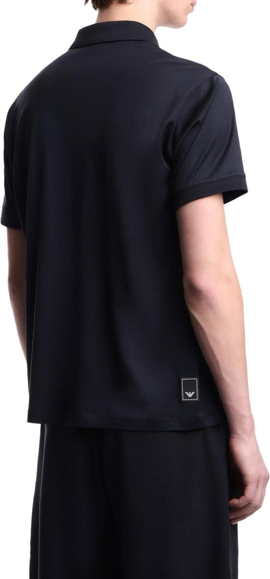 26SS 엠포리오 아르마니 폴로 티셔츠 EM005492AF24839UB118 BLUE - EMPORIO ARMANI