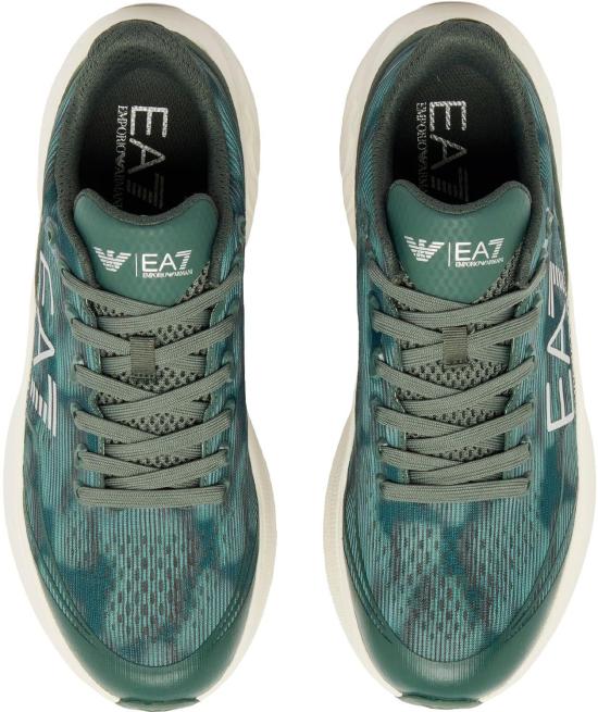 26SS 엠포리오 아르마니 스니커즈 X8X245XK442MZ606 GREEN - EMPORIO ARMANI