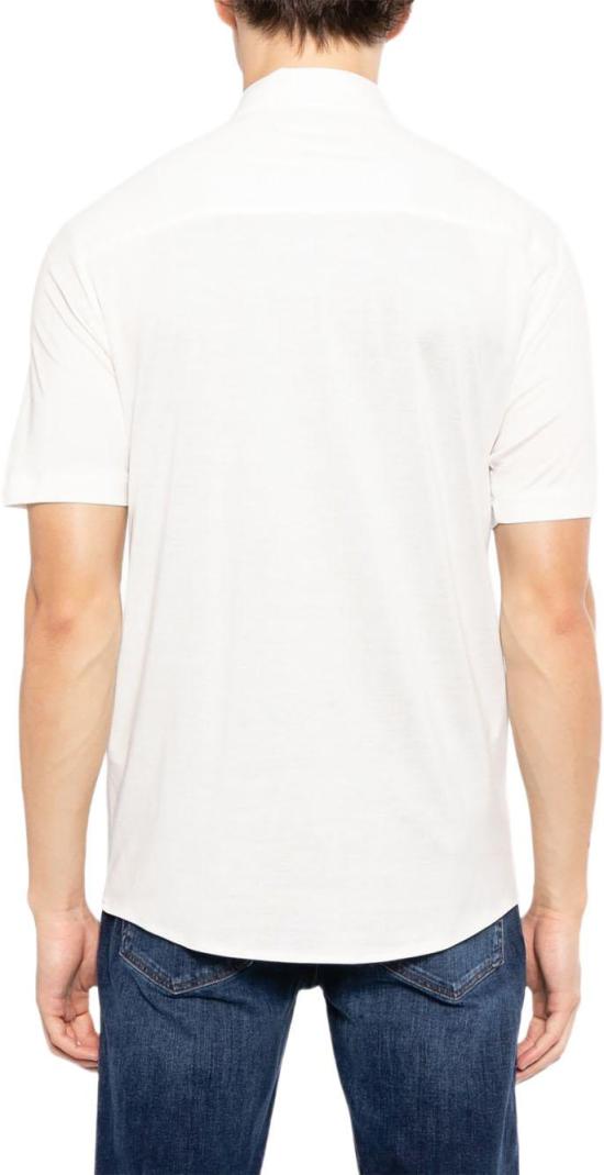 26FW 엠포리오 아르마니 반팔 셔츠 EM004603AF10017U0003 WHITE - EMPORIO ARMANI