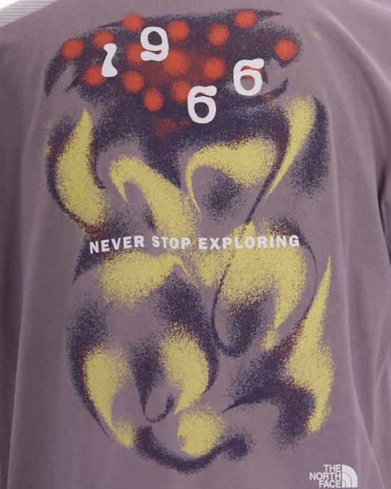 26SS 노스페이스 반팔 티셔츠 NF0A8GAHG7O1 PURPLE - NORTH FACE