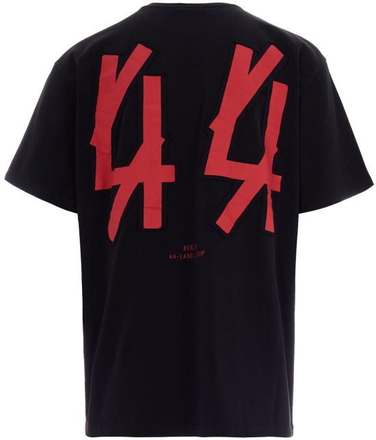 26SS 44레이블 반팔 티셔츠 B0030556FA706P794 BLACK - 44 LABEL