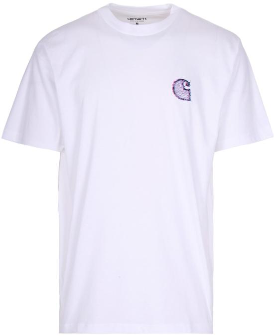 26SS 칼하트 숏슬리브 마인드 유어 헤드 티셔츠 I03600002XX WHITE