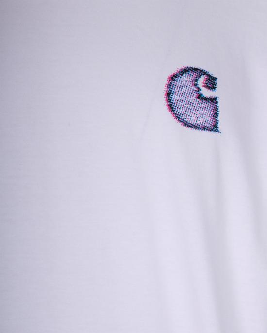 26SS 칼하트 숏슬리브 마인드 유어 헤드 티셔츠 I03600002XX WHITE - CARHARTT