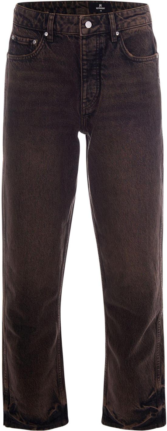 26SS 리프레젠트 데님 팬츠 MLM100499016 BROWN
