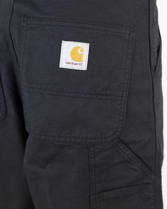 26SS 칼하트 싱글 니 쇼츠 I03150489GD BLACK - CARHARTT