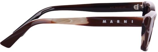 26SS 마르니 선글라스 A7CCHOCOLATEHORN BROWN - MARNI