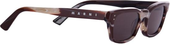 26SS 마르니 선글라스 A7CCHOCOLATEHORN BROWN - MARNI