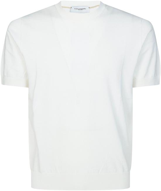 26SS 파올로페코라 반팔 티셔츠 A009F1001102 WHITE
