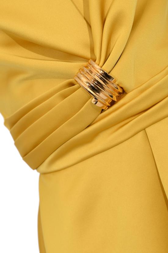 26SS 엘리자베타프랜치 미디 원피스 8053686732804 YELLOW - ELISABETTA FRANCHI
