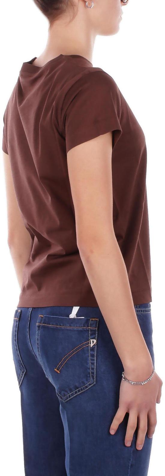 26SS 핑코 반팔 티셔츠 100373A34FL78 BROWN - PINKO