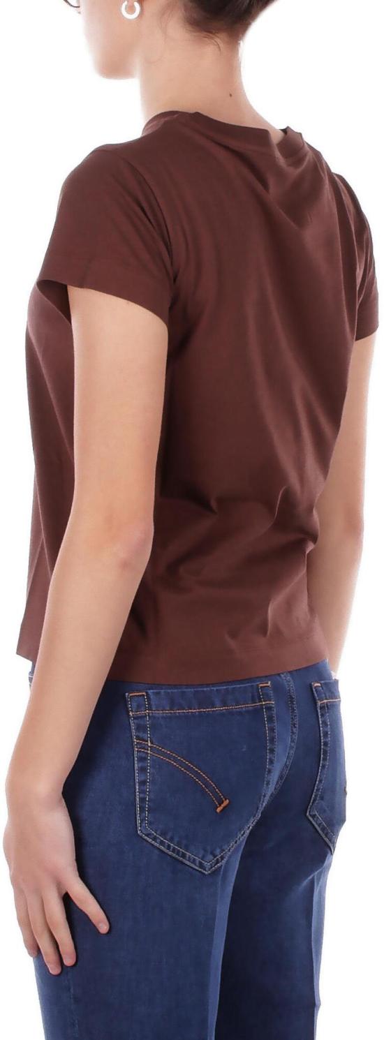 26SS 핑코 반팔 티셔츠 100373A34FL78 BROWN - PINKO