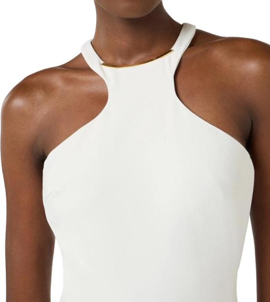 26SS 엘리자베타프랜치 미디 원피스 8053686735195 WHITE - ELISABETTA FRANCHI