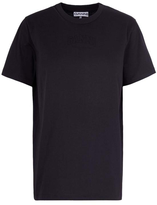 26SS 가니 로고 에센셜 티셔츠 A1050057252 BLACK