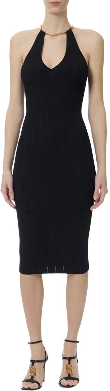 26SS 엘리자베타프랜치 미디 원피스 AM16S61E2110 BLACK - ELISABETTA FRANCHI