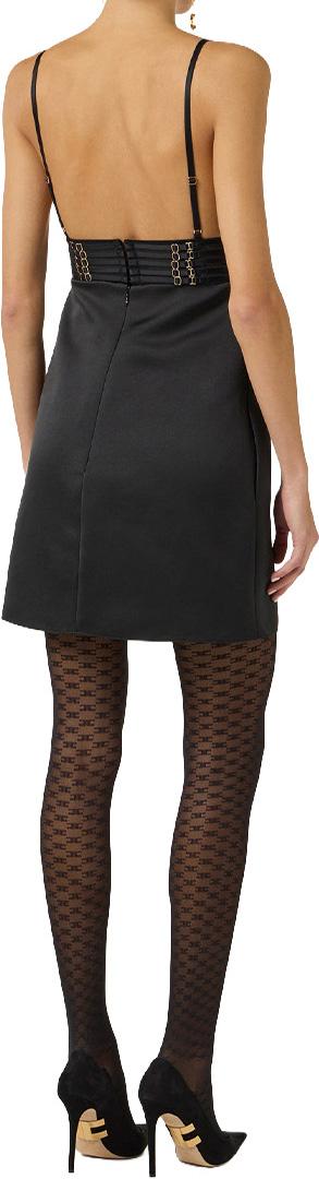 26SS 엘리자베타프랜치 숏 원피스 AB95062E2110 BLACK - ELISABETTA FRANCHI