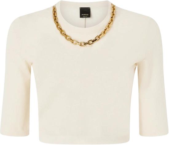 26SS 핑코 스웨터 106635A32CC03 WHITE