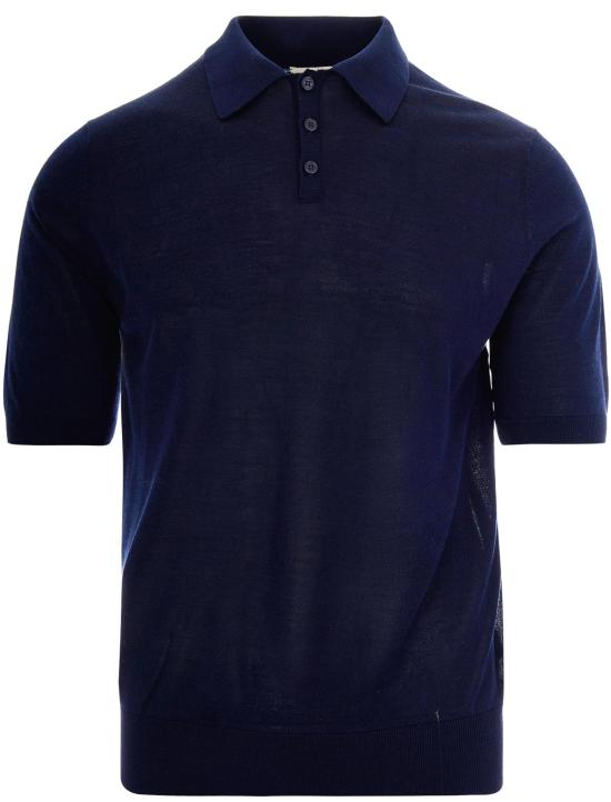 26SS 발렌타인 폴로 티셔츠 B2W00016S0513777 NAVY