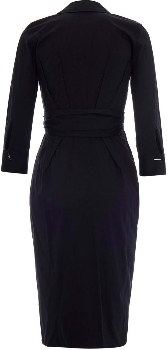 26SS 엘리자베타프랜치 미디 원피스 8053686828866 BLACK - ELISABETTA FRANCHI