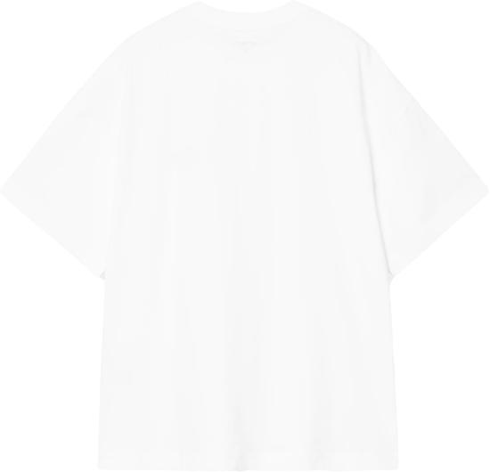 26SS 칼하트 시그니처 스크립트 티셔츠 I03382800AXX WHITE - CARHARTT