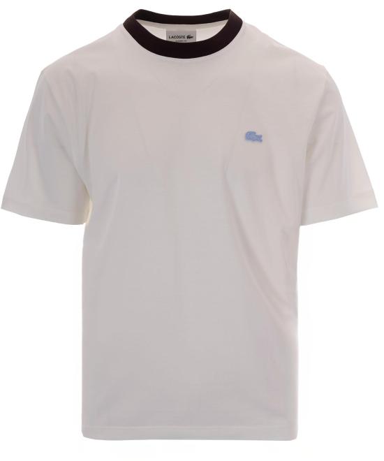 26SS 라코스테 반팔 티셔츠 TH232370V WHITE