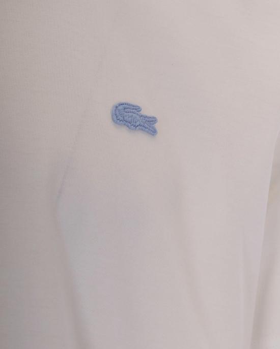 26SS 라코스테 반팔 티셔츠 TH232370V WHITE - LACOSTE