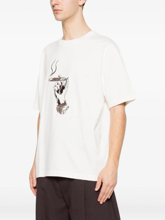 26SS 드롤드무슈 반팔 티셔츠 KTS314CO248 AB024712 S - DROLE DE MONSIEUR