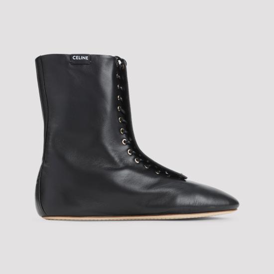 26SS 셀린느 발레 하이 레이스업 부츠 366535272C 38NO BLACK - CELINE