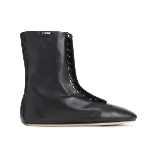 26SS 셀린느 발레 하이 레이스업 부츠 366535272C 38NO BLACK - CELINE
