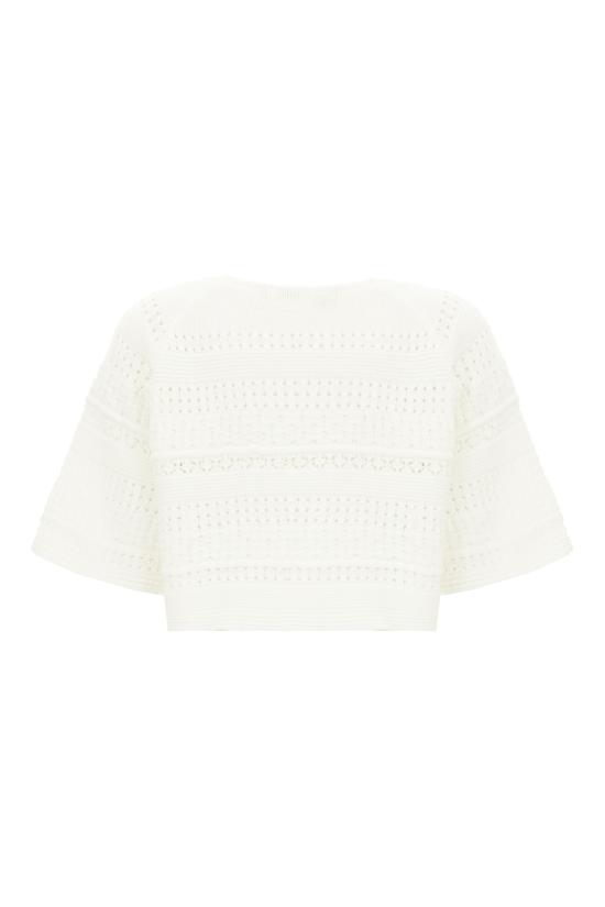 26SS 위켄드막스마라 반팔 티셔츠 WKIORCHE 001 Avorio - WEEKEND MAX MARA