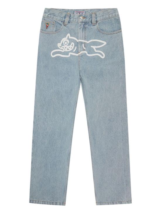 26FW 아이스크림 데님 팬츠 ICD002 HEAVYWASHBLUE Clear Blue