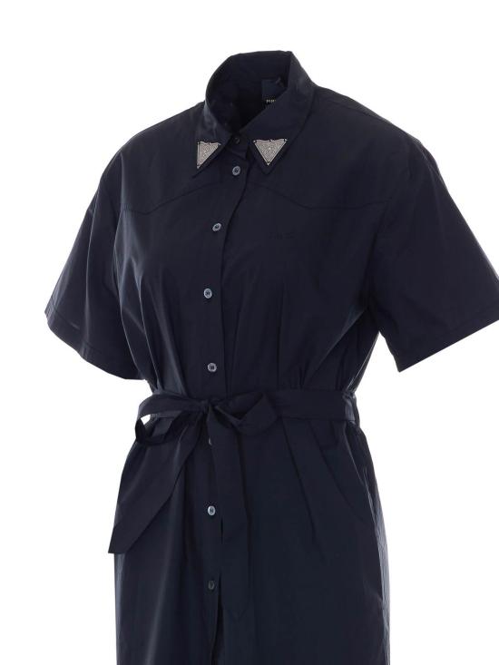 26SS 핑코 미디 원피스 106827A2LDZ99 Black - PINKO