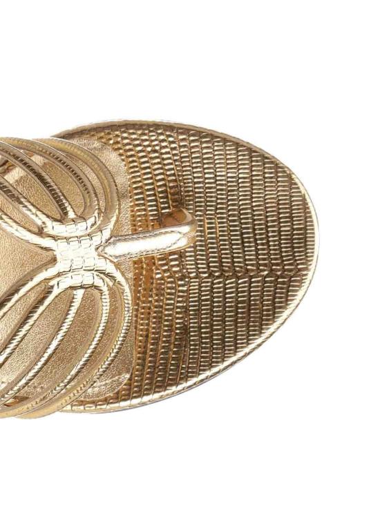 26SS 알레비 뮬/슬리퍼 L26SD001N1309G03MEKONG GOLD - ALEVI