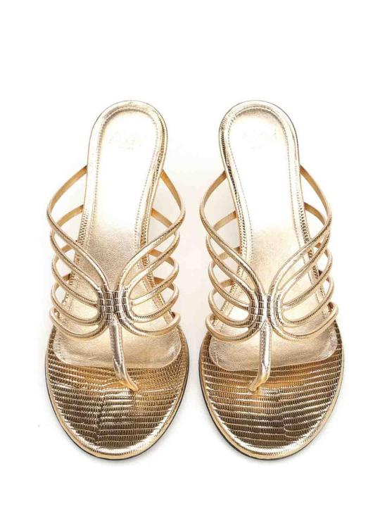 26SS 알레비 뮬/슬리퍼 L26SD001N1309G03MEKONG GOLD - ALEVI