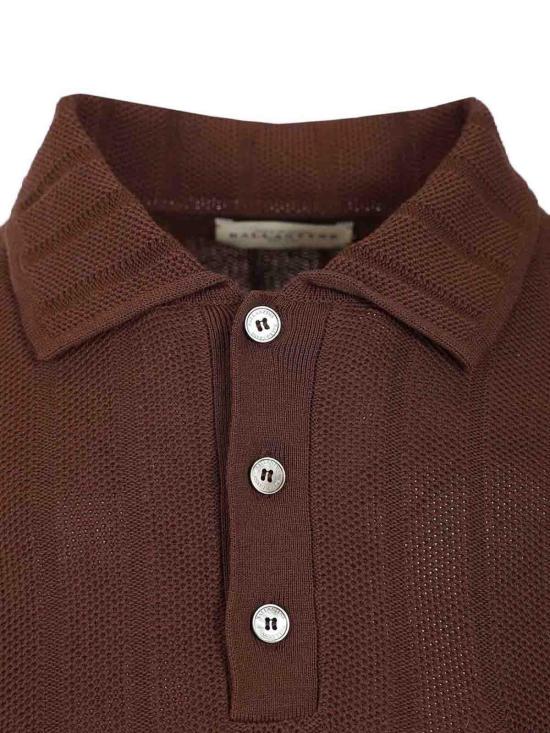 26SS 발렌타인 폴로 티셔츠 B2W17614C1314539 Brown - BALLANTYNE