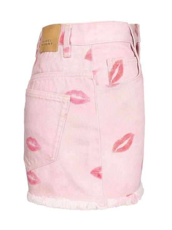 26SS 이자벨마랑에뚜왈 숏팬츠 26PSH0001FFD1H05E40PK Pink - ISABEL MARANT ETOILE