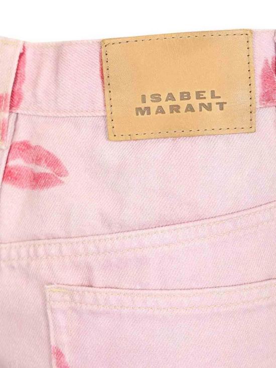 26SS 이자벨마랑에뚜왈 숏팬츠 26PSH0001FFD1H05E40PK Pink - ISABEL MARANT ETOILE