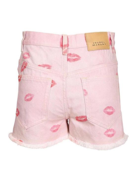 26SS 이자벨마랑에뚜왈 숏팬츠 26PSH0001FFD1H05E40PK Pink - ISABEL MARANT ETOILE