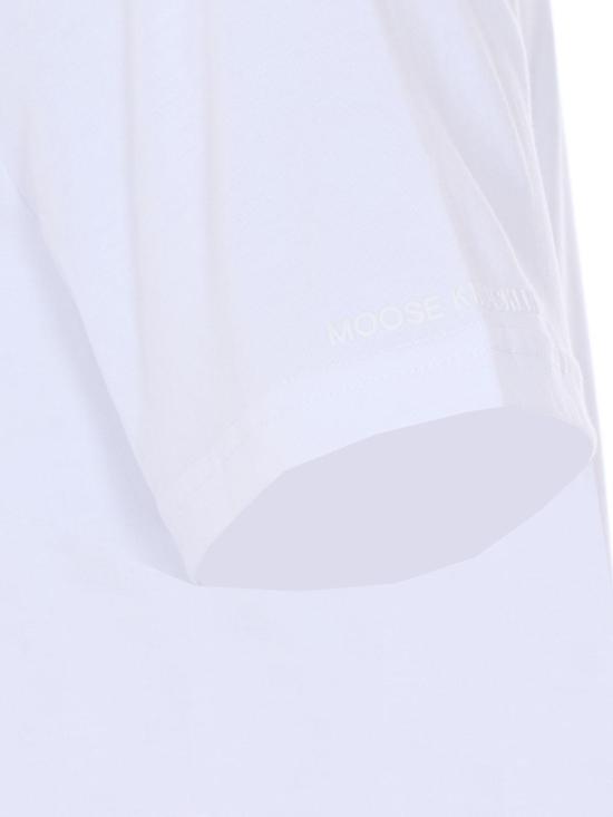 26SS 무스너클 반팔 티셔츠 M16MT733909 White - MOOSE KNUCKLES