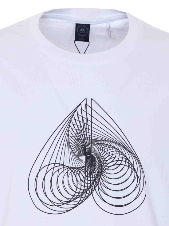 26SS 무스너클 반팔 티셔츠 M16MT733909 White - MOOSE KNUCKLES