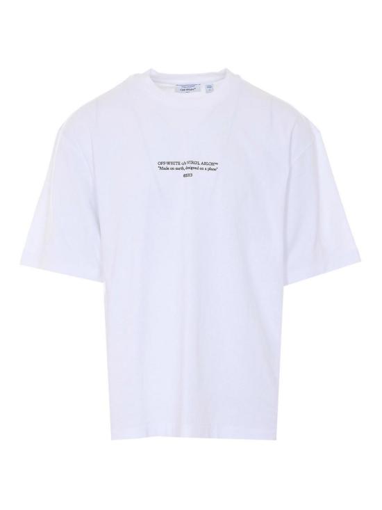 26SS 오프화이트 반팔 티셔츠 OMAA120S26JER00710100 White