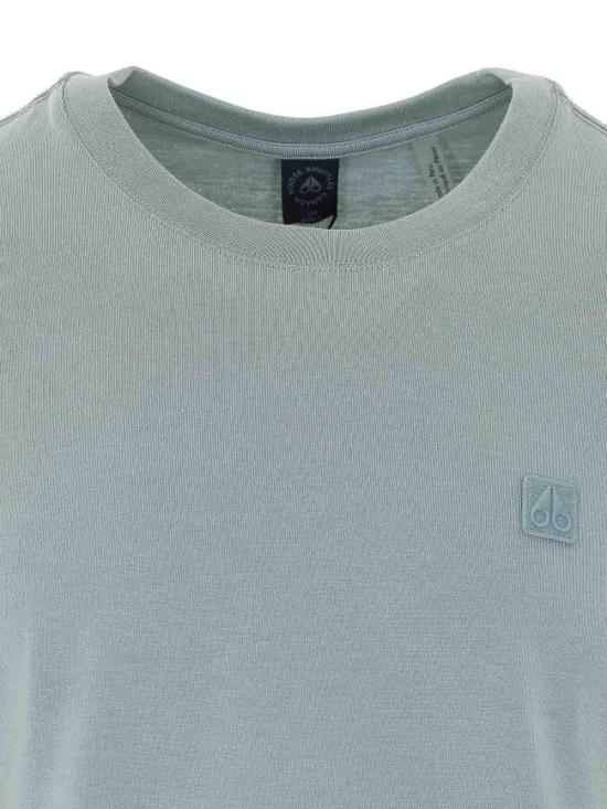26SS 무스너클 덜루스 반팔 티셔츠 M15MT7591909 Green - MOOSE KNUCKLES