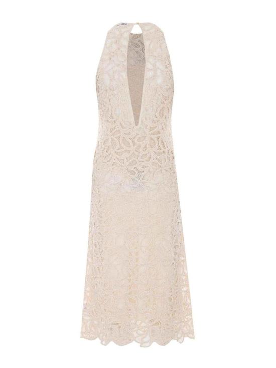26SS 파트리지아페페 미디 원피스 2A3074A774B891 Beige - PATRIZIA PEPE