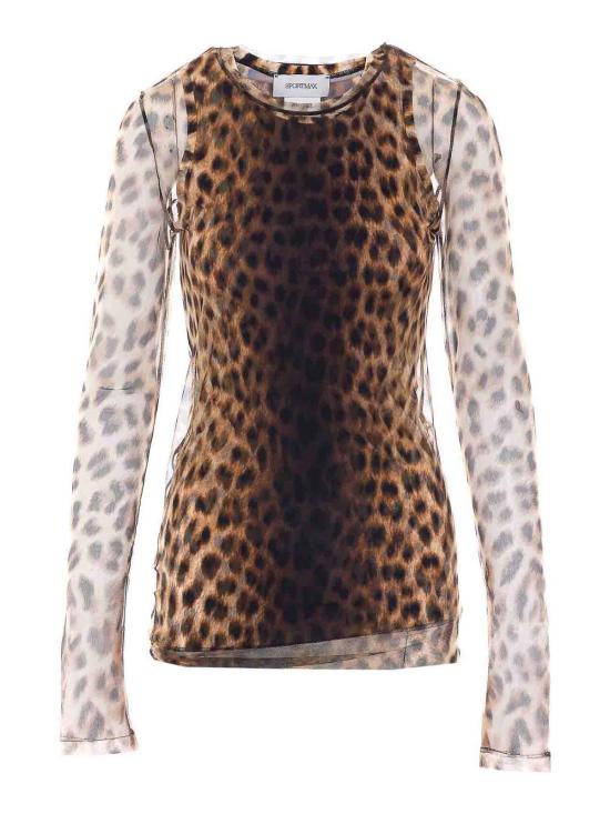 26SS 스포트막스 긴팔 티셔츠 2612941072600001 Brown