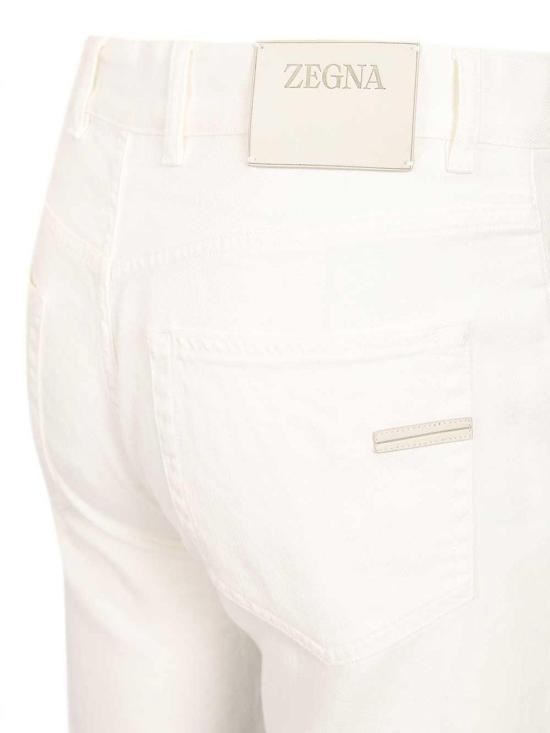 26SS 에르메네질도제냐 스트레이트 팬츠 CITYEUHL59A3N01 White - ERMENEGILDO ZEGNA