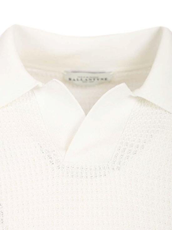 26SS 발렌타인 폴로 티셔츠 B2W23114CT410144 White - BALLANTYNE