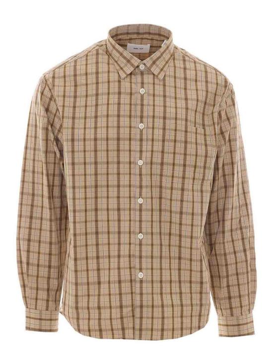 26SS 엔엔07 긴팔 셔츠 2610000738KHAKICHECK Beige