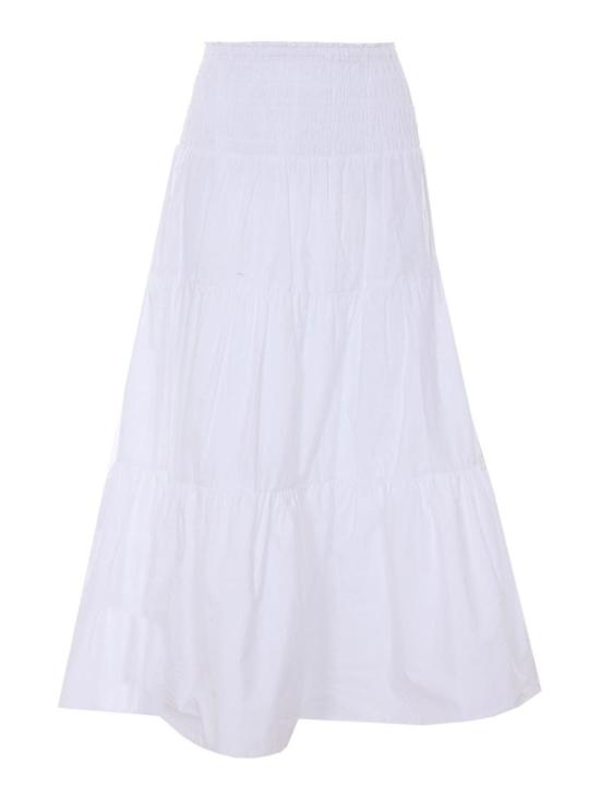 26SS 마이클 코어스 롱 스커트 MS673BFKLZ100 White