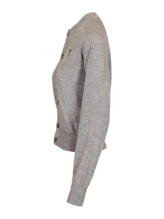 26SS 아미 ADC 울 크루넥 가디건 FKC386KN00390504 Grey - AMI