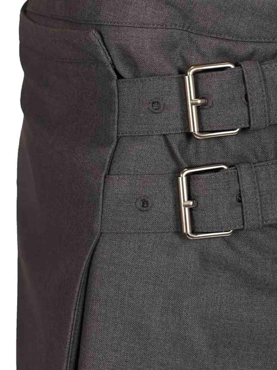 26SS 던스트 미디 스커트 UDSK6A203G2GREY Grey - DUNST